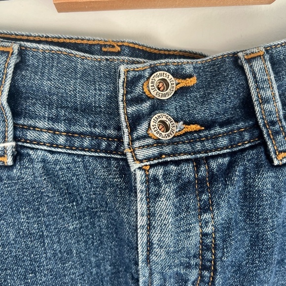 Vintage Y2K Guess USA Blue Denim Skirt 30 Waist Women’s - Picture 4 of 7